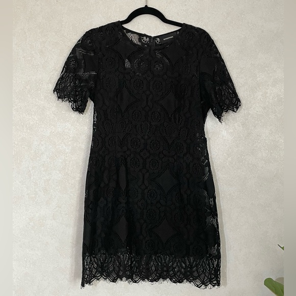 Lace Little Black Dress - Picture 2 of 2